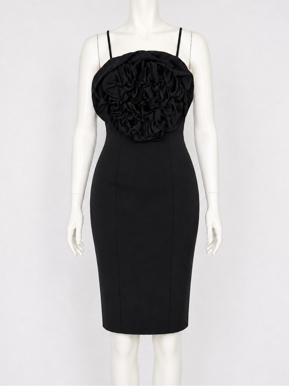 $3,635 DIDIER LUDOT PARIS FRANCE HAUTE COUTURE BLACK DRESS SAKS FIFTH AVE NWT 4